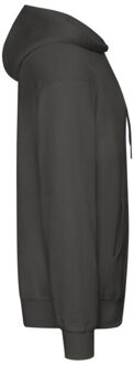 Fruit of the Loom Klassieke herenhoodie - maat S Grijs