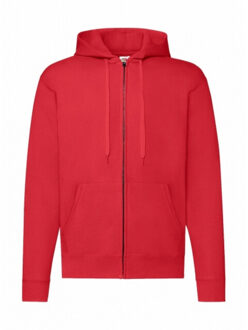 Fruit of the Loom Klassieke herenhoodie Rood - M