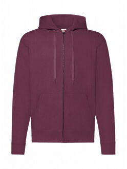 Fruit of the Loom Klassieke herenhoodie Rood