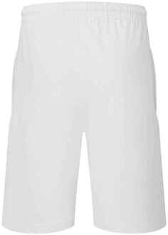 Fruit of the Loom Korte Iconische Jersey Heren (Wit)