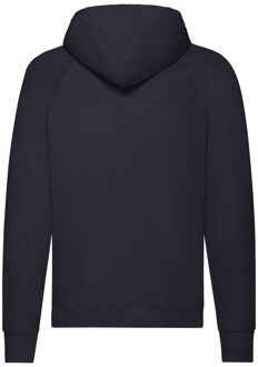 Fruit of the Loom Lichtgewicht capuchontrui voor volwassenen (Deep Navy) Blauw - 2XL