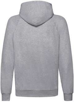 Fruit of the Loom Lichtgewicht capuchontrui voor volwassenen (Heide Grijs) - S