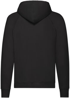Fruit of the Loom Lichtgewicht capuchontrui voor volwassenen (Zwart) - 2XL