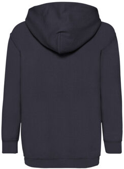 Fruit of the Loom Lichtgewicht hoodie kinderen/kinderen Blauw - 116