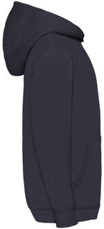 Fruit of the Loom Lichtgewicht hoodie kinderen/kinderen - maat 140/146 Blauw