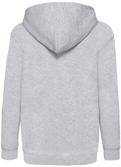 Fruit of the Loom Lichtgewicht hoodie kinderen/kinderen - maat 164/170 Grijs