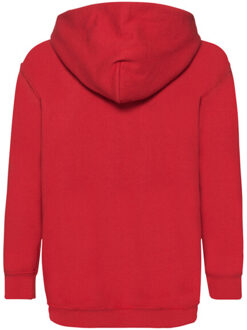 Fruit of the Loom Lichtgewicht hoodie kinderen/kinderen Rood - 164/170