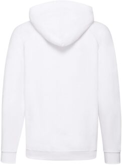 Fruit of the Loom Lichtgewicht hoodie kinderen/kinderen Wit