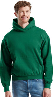 Fruit of the Loom Mannen Superkatoenen Hoodie (College Groen) - maat 3XL Donkergroen
