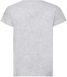 Fruit of the Loom Meisjes Kinderen Valewewight T-shirt met korte mouwen (Heather Grijs) - maat 14-15J / 164-170cm
