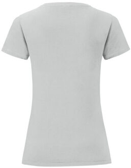 Fruit of the Loom Meisjes pictogram 150 t-shirt - maat 164 Grijs