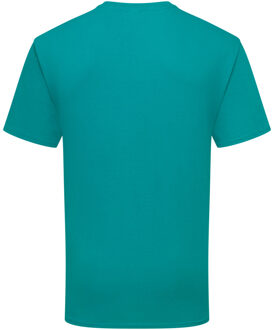 Fruit of the Loom Mens Ringgesponnen Premium Tshirt (Ocean Teal) Groenblauw - 3XL