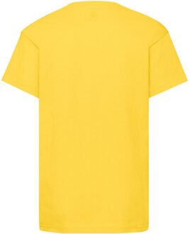 Fruit of the Loom Origineel t-shirt voor kinderen - maat 104 Geel