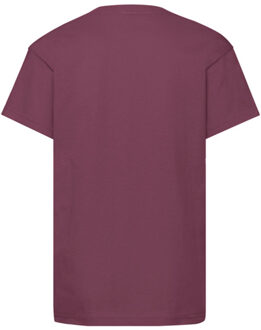 Fruit of the Loom Origineel t-shirt voor kinderen - maat 104 Rood