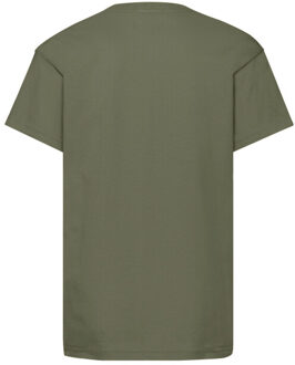 Fruit of the Loom Origineel t-shirt voor kinderen - maat 116 Groen