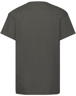 Fruit of the Loom Origineel t-shirt voor kinderen - maat 128 Grijs