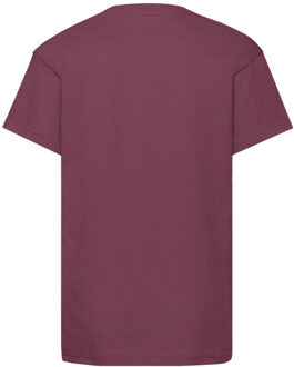 Fruit of the Loom Origineel t-shirt voor kinderen - maat 140/146 Rood