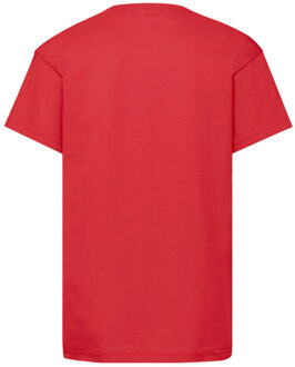 Fruit of the Loom Origineel t-shirt voor kinderen - maat 164/170 Rood