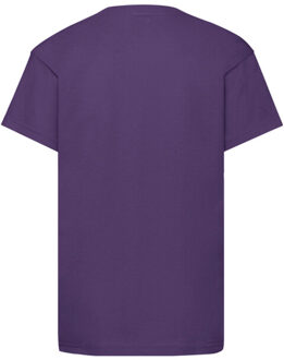 Fruit of the Loom Origineel t-shirt voor kinderen Paars - 104