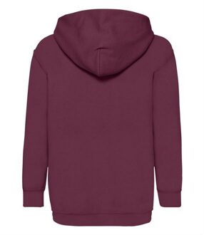 Fruit of the Loom Oudere kinderen Unisex Classic 80/20 Hoodie (Bourgondië) Bourgogne