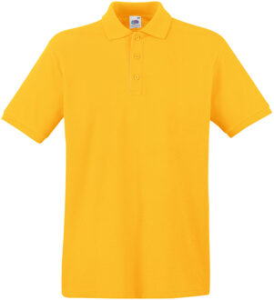 Fruit of the Loom Poloshirt Fruit of the Loom 2XL geel