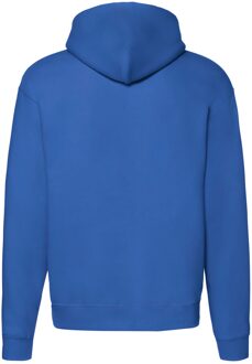 Fruit of the Loom Premium capuchonjas voor volwassenen Blauw