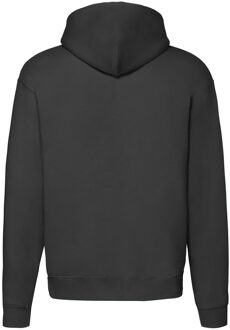 Fruit of the Loom Premium capuchonjas voor volwassenen Zwart