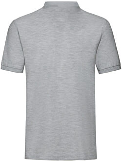 Fruit of the Loom Premium Heren Poloshirt Met Korte Mouwen (Atletisch/Heer) - maat L Lichtgrijs