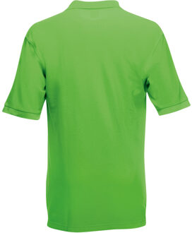 Fruit of the Loom Premium Heren Poloshirt Met Korte Mouwen (Lime) - maat Groen