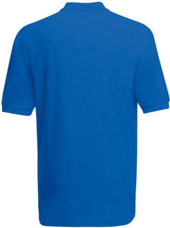 Fruit of the Loom Premium Heren Poloshirt Met Korte Mouwen (Royaal Blauw) - XL