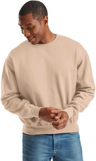Fruit of the Loom Superkatoenen uniseks sweater voor volwassenen (Woestijnzand) - maat 2XL