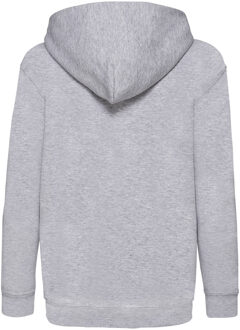 Fruit of the Loom Sweatshirt met capuchon voor kinderen/Kinderen Classic Heather (Grijs)