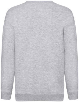 Fruit of the Loom Sweatshirt met Drop Shoulder voor Kinderen/Kinderen (Heide Grijs) - maat 5-6J / 110-116cm