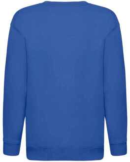 Fruit of the Loom Sweatshirt met Drop Shoulder voor Kinderen/Kinderen (Koningsblauw) - maat