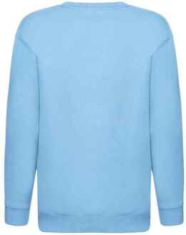 Fruit of the Loom Sweatshirt met Drop Shoulder voor Kinderen/Kinderen (Sky) Hemelsblauw