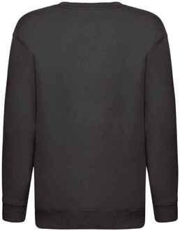 Fruit of the Loom Sweatshirt met Drop Shoulder voor Kinderen/Kinderen (Zwart) - 5-6J / 110-116cm