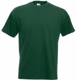 Fruit of the Loom t-shirt donkergroen