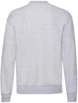 Fruit of the Loom Uniseks klassiek effen sweatshirt voor volwassenen Grijs