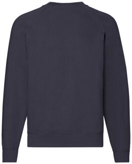 Fruit of the Loom Uniseks klassiek raglan sweatshirt voor volwassenen Blauw