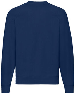 Fruit of the Loom Uniseks klassiek raglan sweatshirt voor volwassenen Navy