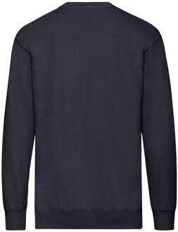 Fruit of the Loom Uniseks lichtgewicht sweatshirt met inzet voor volwassenen Blauw