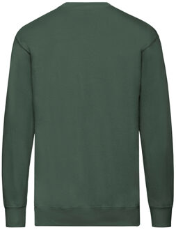 Fruit of the Loom Uniseks lichtgewicht sweatshirt met inzet voor volwassenen Groen