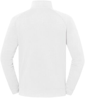 Fruit of the Loom Unisex Adult Iconic Premium Sweat Jacket (Wit) - XL