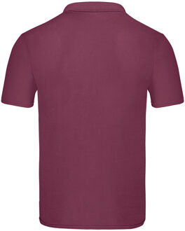 Fruit of the Loom Unisex adult origineel poloshirt Bourgogne
