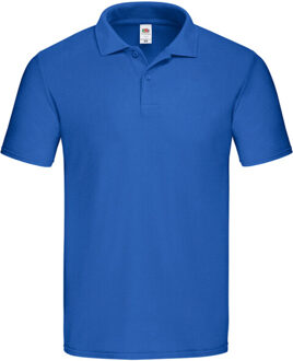 Fruit of the Loom Unisex adult origineel poloshirt - maat XXXL Blauw