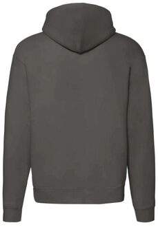 Fruit of the Loom Unisex Adult Premium Full Zip Hoodie (Houtskool)