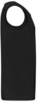 Fruit of the Loom Unisex adult valueweight athletic tank top - maat XXXL Zwart