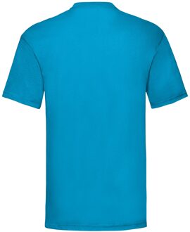 Fruit of the Loom Unisex adult waardevol t-shirt Blauw