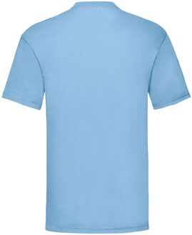 Fruit of the Loom Unisex adult waardevol t-shirt Blauw