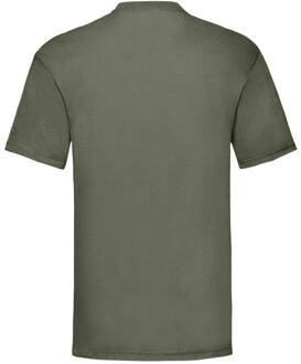 Fruit of the Loom Unisex adult waardevol t-shirt Groen - XXXL